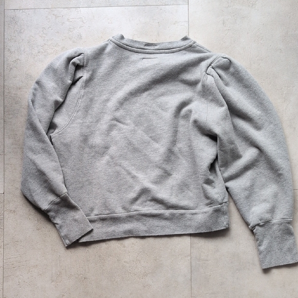 MOTHER Light Gray Sweatshirt - Picture 5 of 6